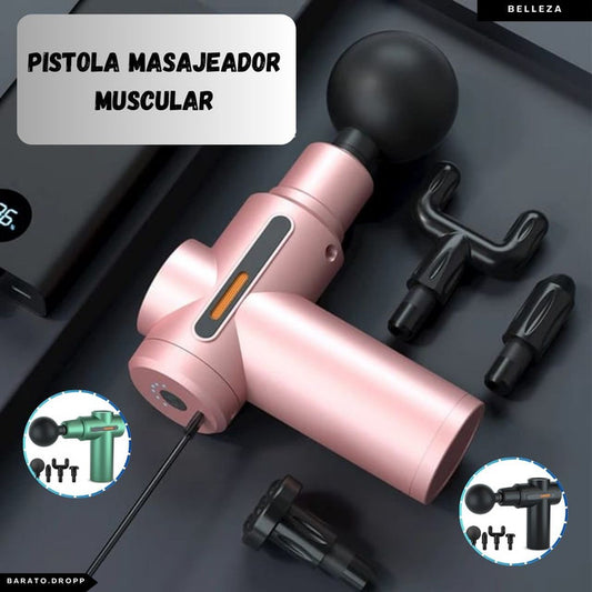 PISTOLA MASAJEADOR MUSCULAR